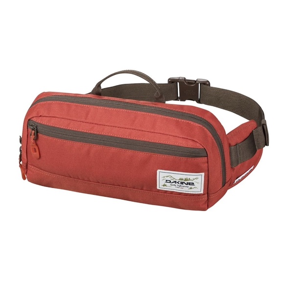 Dakine - Belt Waist Sling Bike Cycling Hip Fanny Pack Bag - 2L Rust Red Orange